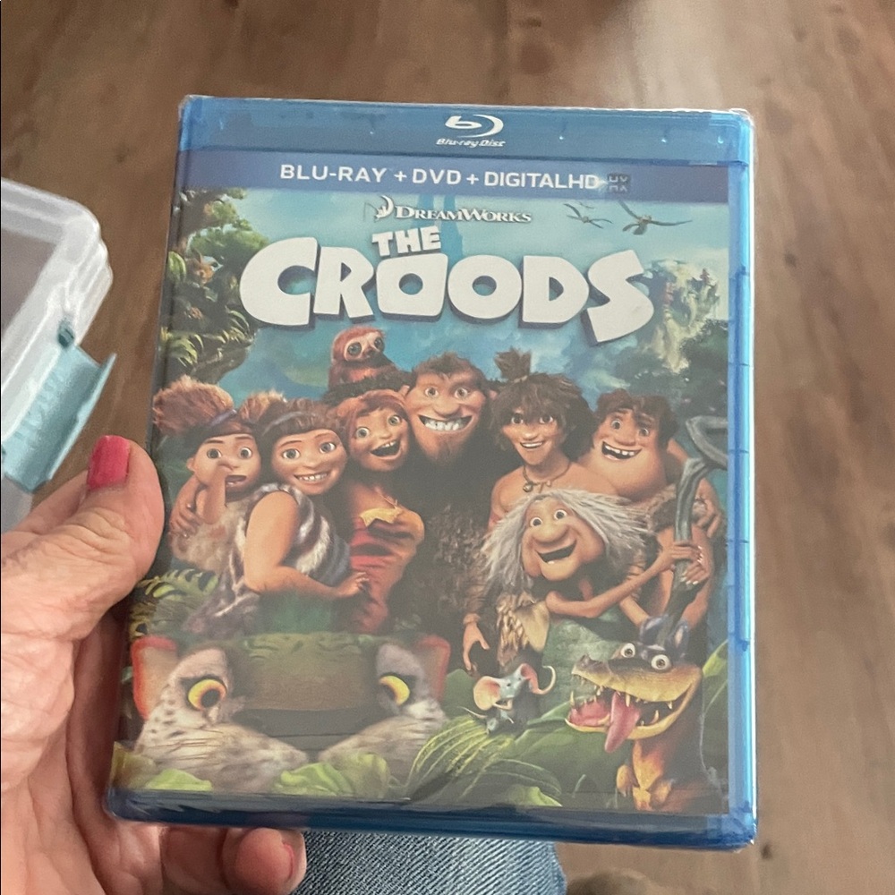 The Croods Blu-ray DVD Combo new sealed